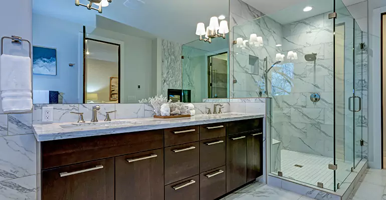 Partial Bathroom Reconstruction in Chandler