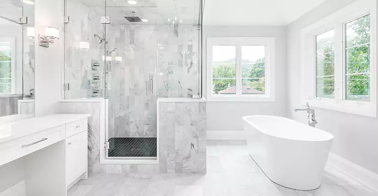 Full Shower Remodel in Cuney