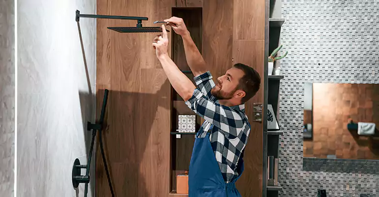 Local Shower Remodel in Cuney