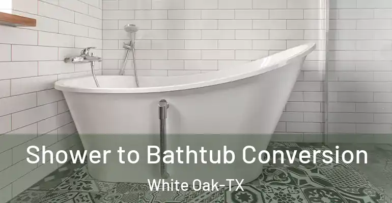 inner Bathroom imggen Shower to Bathtub Conversion White Oak-TX