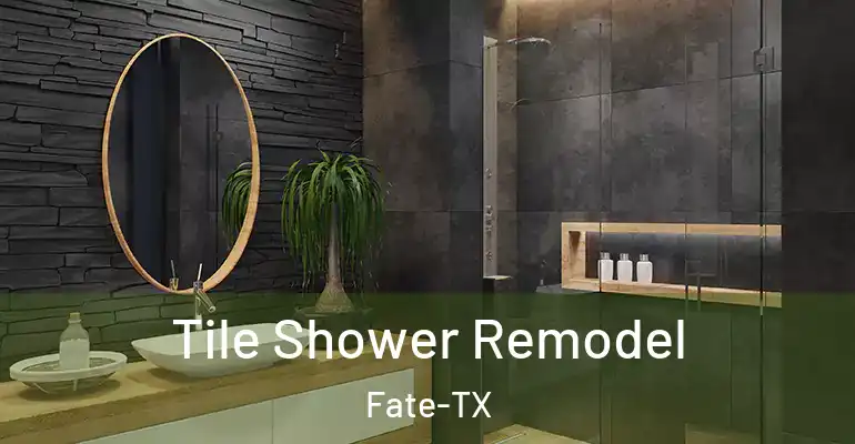 inner Bathroom imggen Tile Shower Remodel Fate-TX