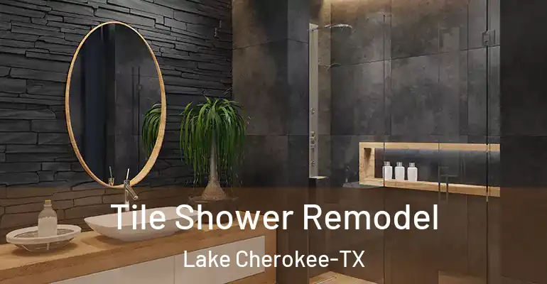 inner Bathroom imggen Tile Shower Remodel Lake Cherokee-TX
