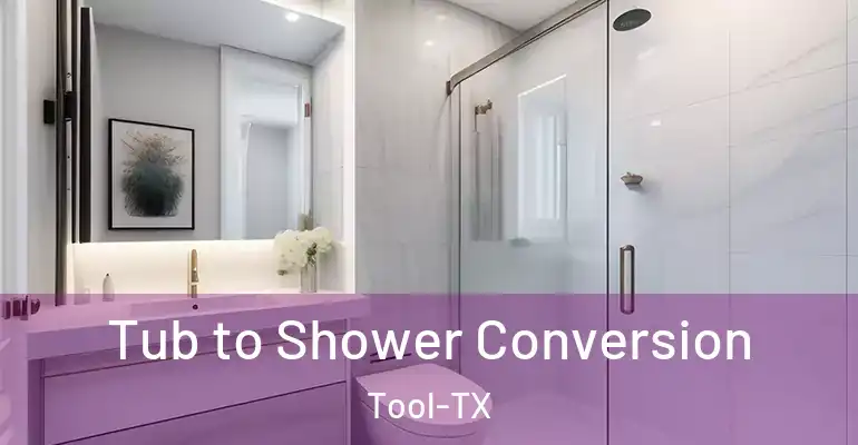 inner Bathroom imggen Tub to Shower Conversion Tool-TX